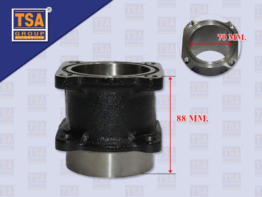 [0130-0098] เสื้อสูบปั๊มลม HN P11C-TK HO7C HO6CT 70MM สูง88MM TSA 29165-1130