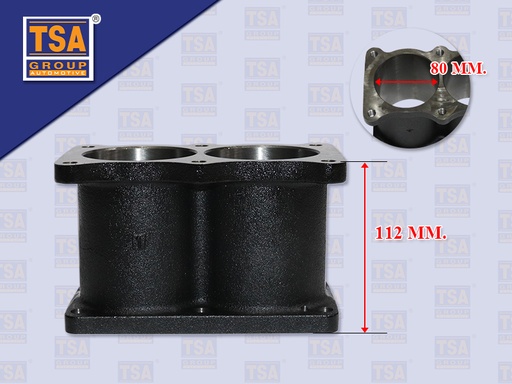 [0130-0108] เสื้อสูบปั๊มลม HN JO8C ERK240P 80MM สูง117MM TSA 29165-1230