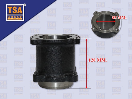 [0130-0112] เสื้อสูบปั๊มลม HN K13C-TV 85MM สูง128MM TSA 29165-1280