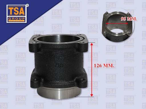 [0130-0116] เสื้อสูบปั๊มลม NS CW520 CK450 RF8 95MM สูง125MM TSA 14535-99019