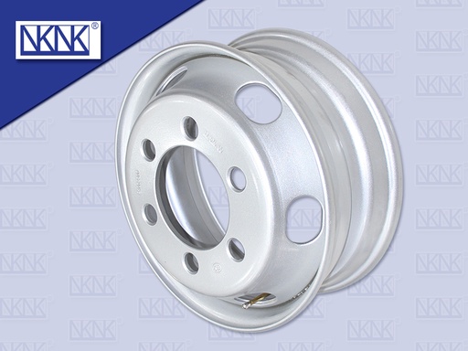 [0201-0006] กะทะล้อ MAX 6 น๊อต 17.5*6.00 (EC)