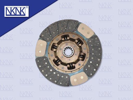 [0203-0004] แผ่นคลัช FS 14" 14 ร่อง ทองแดง (NKN)
