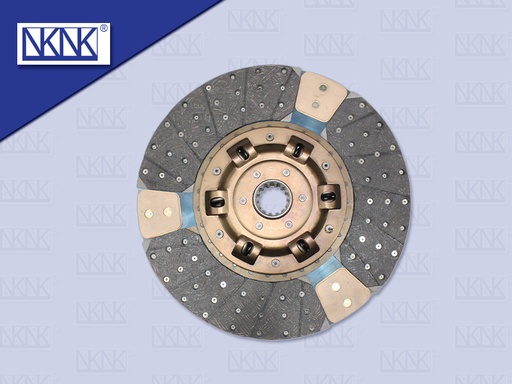[0203-0009] แผ่นคลัช FS 17" 14 ร่อง ทองแดง (NKN)