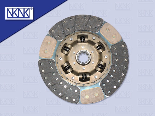 [0203-0012] แผ่นคลัช HN 14" 10 ร่อง ทองแดง (NKN)