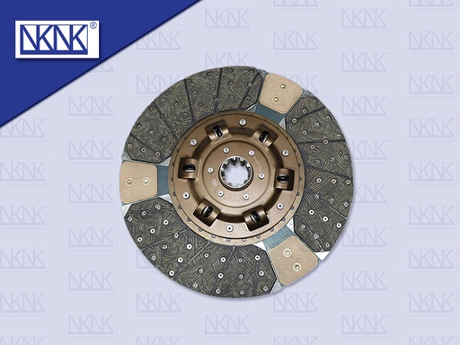 [0203-0016] แผ่นคลัช HN 17" 10 ร่อง ปลายใหญ่ ทองแดง 50MM (NKN)