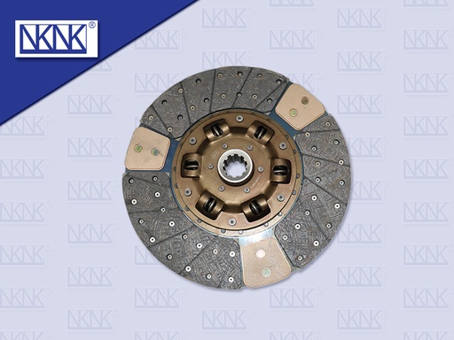 [0203-0026] แผ่นคลัช IS 15" 10 ร่อง ทองแดง รู 38MM (NKN)