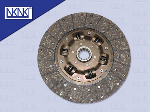 [0203-0107] แผ่นคลัช FS 14"14 ร่อง ไม่ทองแดง รู 45 MM 350*220 (NKN)