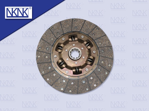 [0203-0110] แผ่นคลัช HN 14" 10 ร่อง ไม่ทองแดง 350*220MM (NKN)