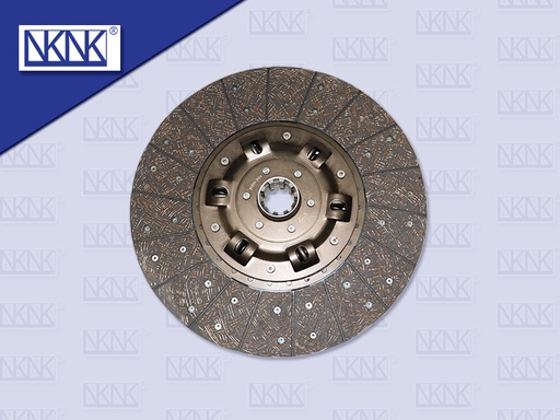 [0203-0111] แผ่นคลัช HN 17" 10 ร่อง ปลายใหญ่ ไม่ทองแดง 50 MM 430*250*MM (NKN)