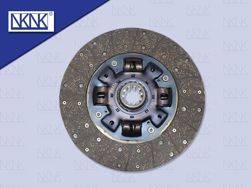 [0203-0117] แผ่นคลัช HN JO8C 14" 10 ร่อง EURO3 2008 ไม่ทองแดง 350*220MM (NKN)