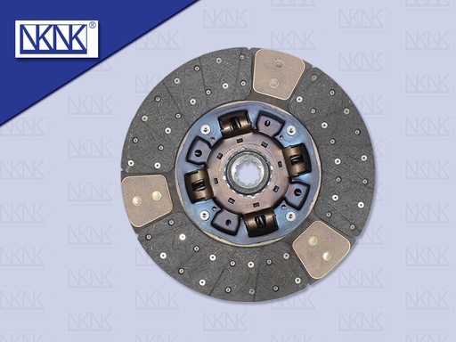 [0203-0128] แผ่นคลัช IS 15'' 10 ร่อง EURO3 ทองแดง รู 38MM 380*220MM (NKN)