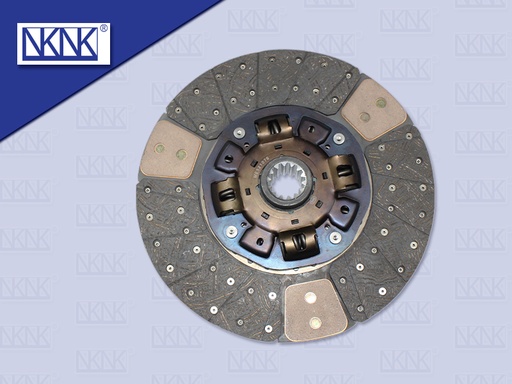 [0203-0130] แผ่นคลัช FS 15'' 14 ร่อง EURO3 ทองแดง รู 45MM 380*220MM คอ 52MM (NKN)