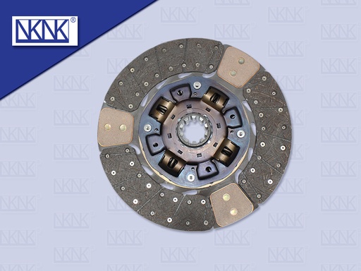 [0203-0134] แผ่นคลัช HN 15'' 10 ร่อง EURO3 ทองแดง รู 50MM 380*240MM (NKN)