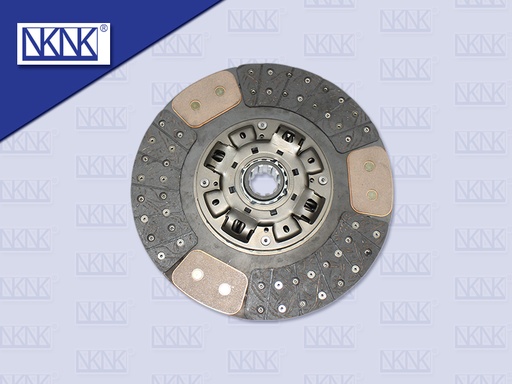 [0203-0135] แผ่นคลัช IS 13'' 10 ร่อง EURO3 ทองแดง รู 38MM 325*210MM (NKN)