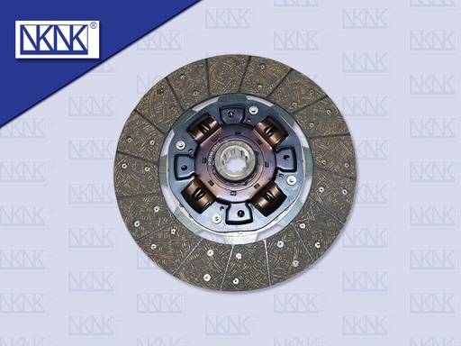 [0203-0143] แผ่นคลัช IS 15'' 10 ร่อง EURO3 ไม่ทองแดง รู 38MM 380*220MM (NKN)