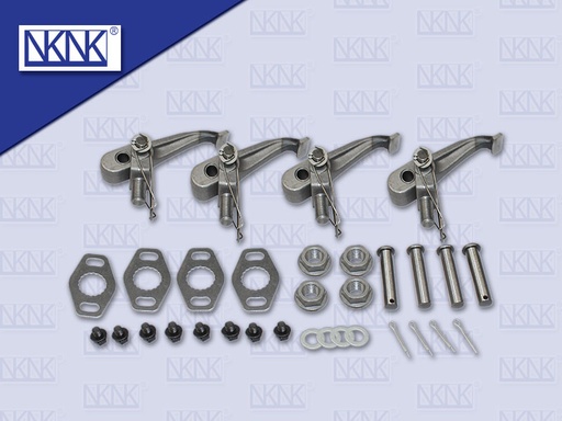 [0203-0170] ชุดซ่อมตีนผีคลัช IS 6UZ1 DECA360 6NX1 17'' ตีนผีใหญ่