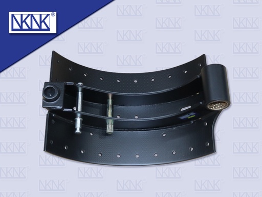 [0204-0022] ก้ามเบรคหลัง HN MEGA เหล็กเหนียว NO.ผ้า 32 รู