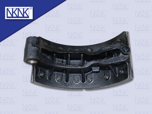 [0204-0030] ก้ามเบรคหลัง NS 7" เบรคน้ำมัน เหล็กหล่อ+ผ้า18 รู