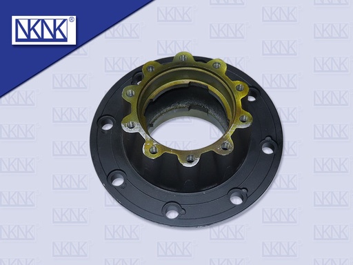 [0204-0167] ดุมเพลาพ่วง ZM ฝาครอบ 10 น๊อต คอสั้น