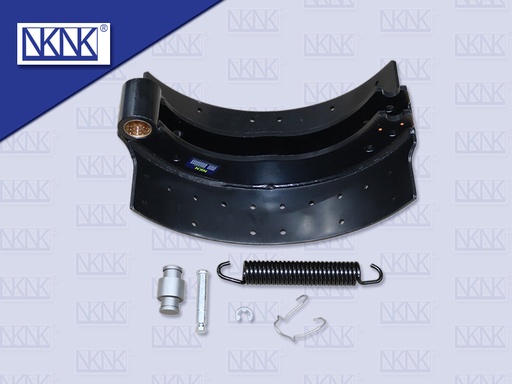 [0204-0192] ก้ามเบรคหลัง ตัวล่าง HN VICTOR ขอบตรง 9''32 รู เหล็กเหนียว NO.ผ้า S4605 EV052G