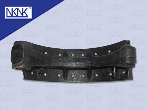 [0204-0234] ก้ามเบรคหน้า HN ZM 5'' เบรคแห้ง เหล็กหล่อ + ผ้า 16 รู