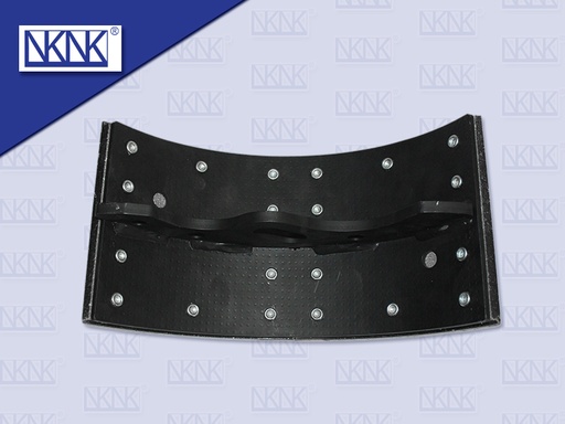 [0204-0253] ก้ามเบรคหลัง HN FD 5.5'' เหล็กเหนียว+ผ้า 20 รู