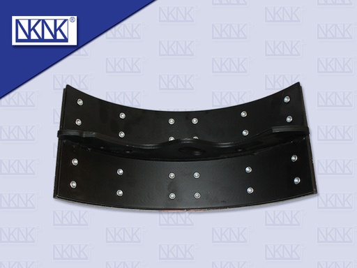 [0204-0266] ก้ามเบรคหลัง HN SUMO 6" เหล็กเหนียว+ผ้า 24 รู