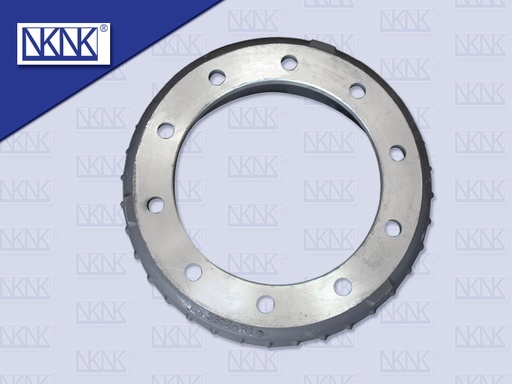 [0204-0347] จานเบรคเพลาพ่วง FUWA 7''10 น๊อต จานจีบ