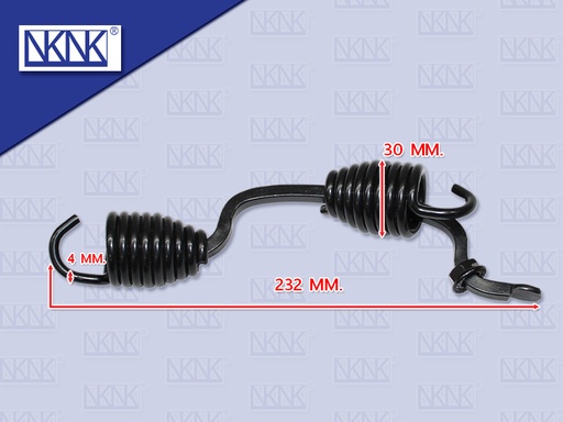 [0204-0387] สปริงตัวใหญ่ดึงก้ามเบรค NS UD เควสเตอร์ CWE370 4*30*232MM