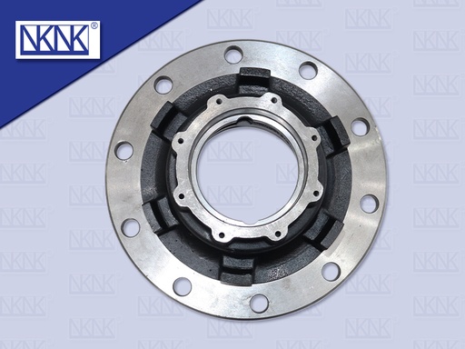 [0204-0400] ดุมเพลาพ่วง MAXNUM 10น๊อต บ่าซีล 162/171MM รูน๊อต 23MM รุ่นเฟือง ฝาครอบ 8น๊อต (NKN)