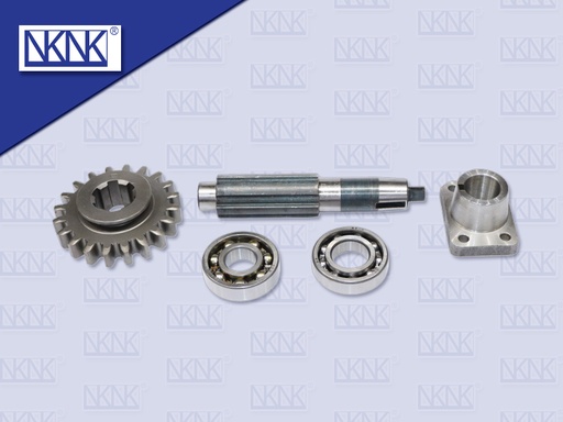 [0205-0034] เฟืองปะข้าง HO ตัวล่าง+แกน+หน้าแปลน+ลูกปืน