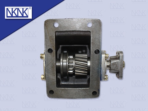 [0205-0037] เกียร์ฝาก MS CANTER เฟืองเฉียง เฟืองบาง ตูดใหญ่ จอเหลี่ยม 6 รู 16ฟัน