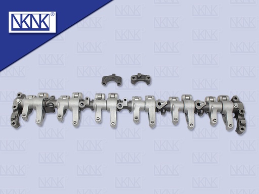 [0207-0374] กระเดื่องวาล์ว IS 6HK1+ปะกับราวลิ้น ครบชุด