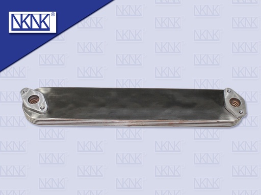 [0207-0577] ไส้ออยคลูเลอร์ IS 6HK1 5 ชั้น รูยึดเอียง 2 ฝั่ง ขอบโค้ง 540*100