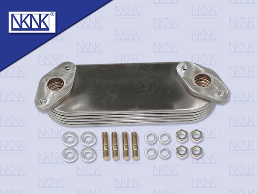 [0207-0643] ไส้ออยคลูเลอร์ IS D-MAX 4JJ1 4JK1 5 ชั้น ขอบโค้ง 220*80