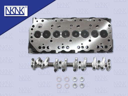 [0207-0648] ฝาสูบ NS TD27+วาล์ว+กระเดื่องวาล์ว วาล์วโต 40 45 MM