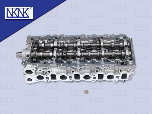 [0207-0653] ฝาสูบ TY 1KD+เพลาราวลิ้น 16 วาล์ว วาล์วโต 28 31 MM