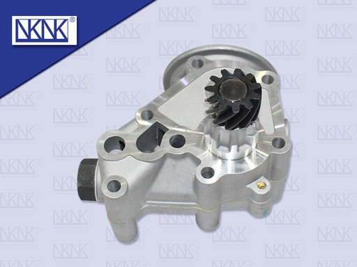 [0207-0679] ปั้มน้ำมันเครื่อง MS 4D31-34,FE-119 กรองเดี่ยว (NKN) รุ่นบิดทิ้ง 11 ฟัน