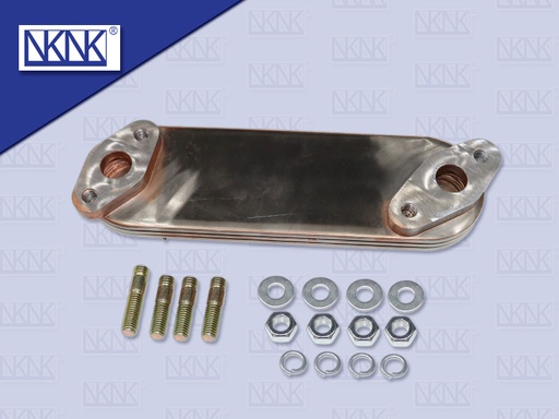 [0207-0820] ไส้ออยคลูเลอร์ IS 4JJ1 บรรทุก 3 ชั้น ขอบโค้ง 265*78 MM (NKN)