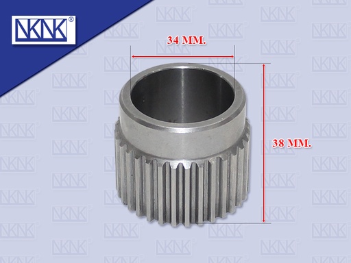 [0207-0835] เฟืองข้อเหวี่ยง TY 2L ไมตี้ 32 ร่อง 34*38 MM