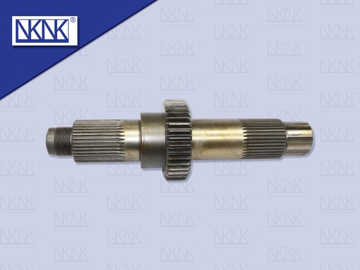 [0208-0081] แกนเพลาดิปล็อค HN 2P 37 ร่อง ปลาย 55 MM