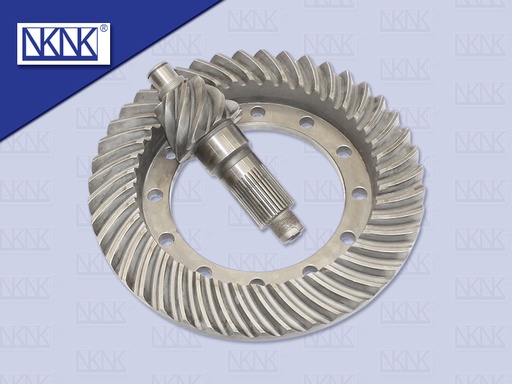 [0208-0136] จานเดือยลูกหน้า HN MEGA 7.43 น๊อตทะลุ