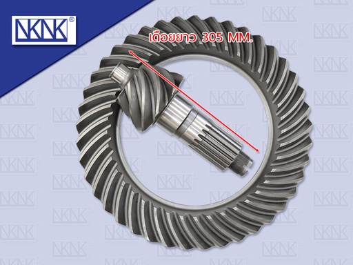 [0208-0149] จานเดือยลูกหน้า IS ROCKY210240 DECA ใหญ่ 8.41 เดือยมี ร่องผ่า น๊อตไม่ทะลุ 18 ร่อง 16 รู