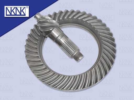 [0208-0158] จานเดือยลูกหลัง IS CXZ ROCKY210 240 6.43 น๊อตไม่ทะลุ 24 ร่อง 16 รู