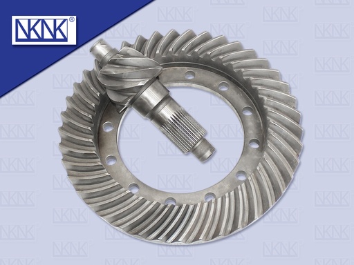 [0208-0165] จานเดือยลูกหลัง HN MEGA 7.41 น๊อตทะลุ