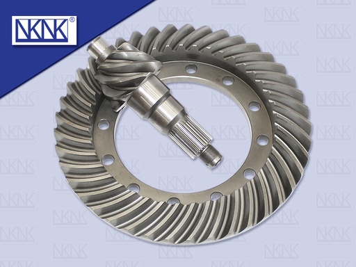 [0208-0190] จานเดือย HN ZM 7.41 น๊อตทะลุ 29 ร่อง 12 รู