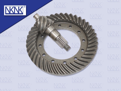 [0208-0348] จานเดือยลูกหน้า FS 10 TON 6.41 น๊อตทะลุ 16 ร่อง 12 รู