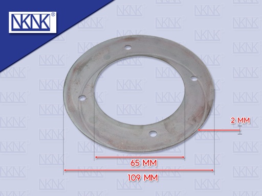 [0208-0484] แหวนรองแกนเพลาเฟืองขับดิปล็อค HN MEGA 109*65*2 MM