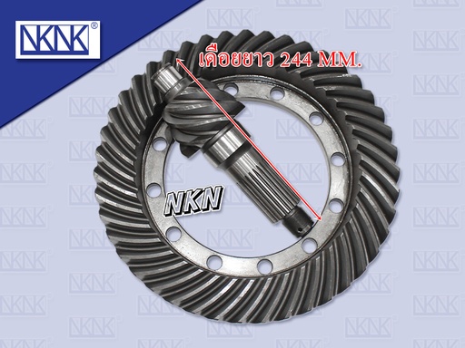 [0208-0489] จานเดือย HN MEGA 4 TON 7.43 น๊อตทะลุ 25 ร่อง 12 รู