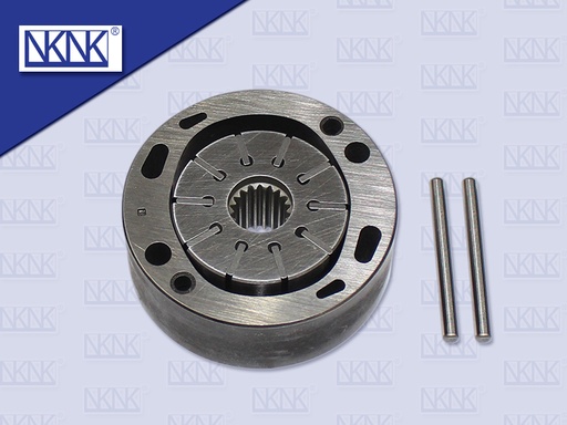 [0211-0276] ไส้เพาเวอร์ HN AO9C 64*23*18T 8 รู ร่องเว้าข้างเดียว